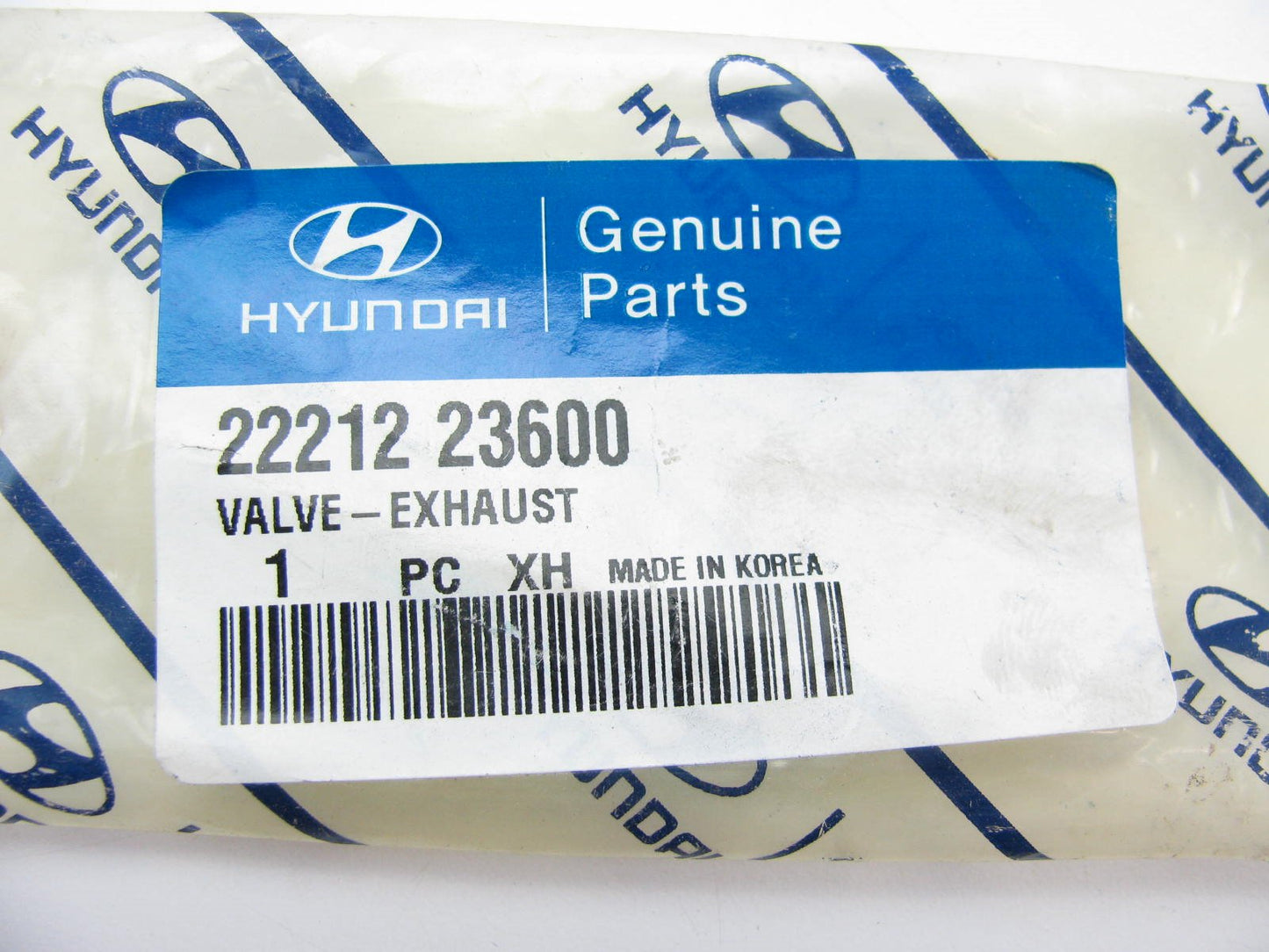 (1) New Genuine Engine Exhaust Valve OEM For 2001-2012 Hyundai 2.0L DOHC