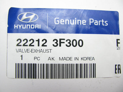New Engine Exhaust Valve (1pc) OEM For Hyundai V8 Only 222123F300