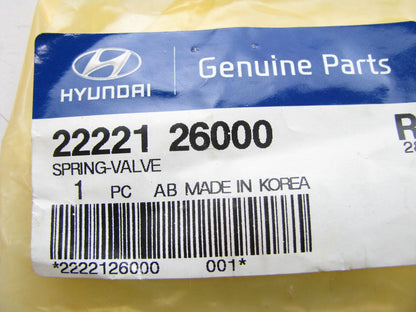 NEW - OEM 2222126000 Engine Valve Spring For 2001-2011 Hyundai Accent 1.6L ONLY