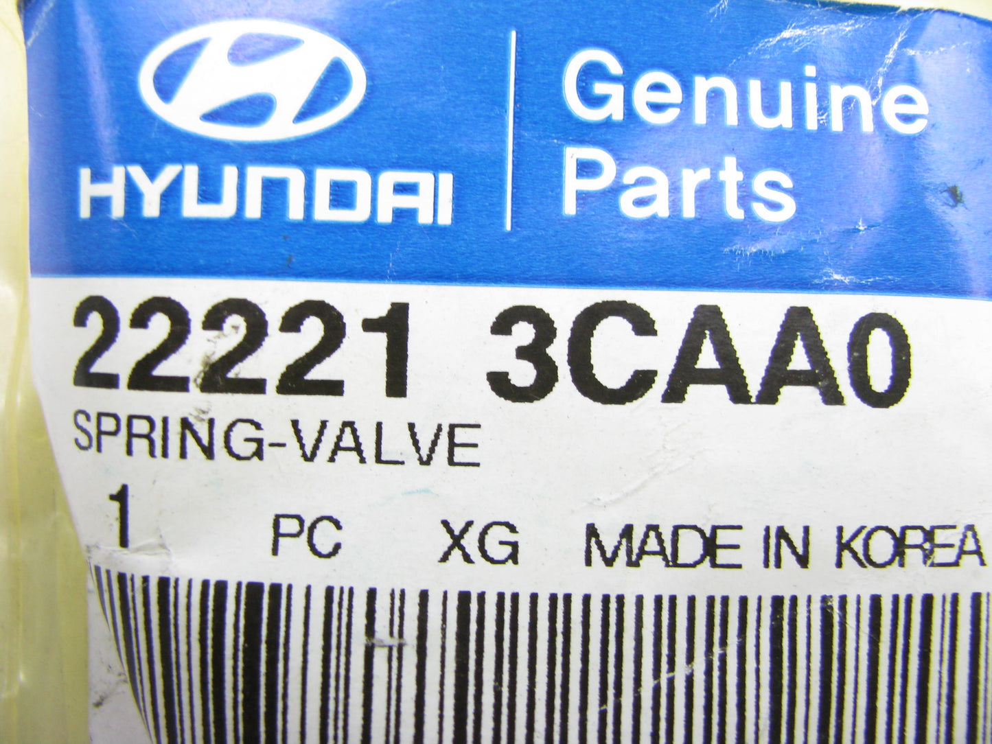 (1) Genuine Engine Valve Spring OEM For Hyundai 3.8L V6 Engines 222213CAA0