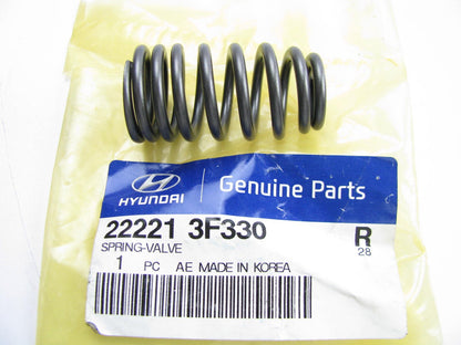 (1) NEW GENUINE Engine Valve Spring OEM For Hyundai V8 222213F330