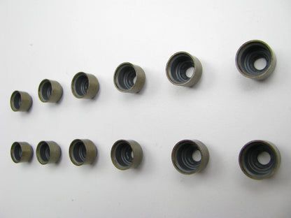 (12) New Genuine Engine Valve Stem Oil Seal Caps OEM For Hyundai 2222423500