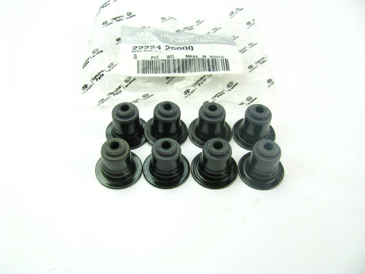 (8) NEW - OEM 2222425000 Engine Valve Seals For Hyundai