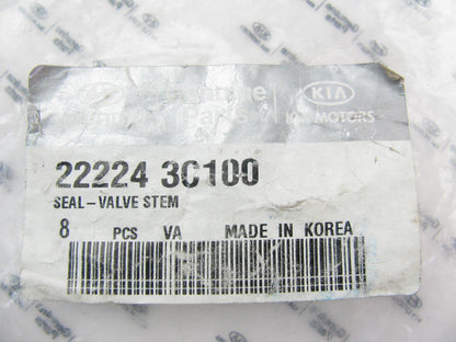 PACK Of 8 Engine Valve Stem Oil Seals OEM For Hyundai 222243C100
