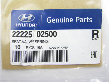 (10 PCS) New Engine Valve Spring Seat OEM For Hyundai 2222502500