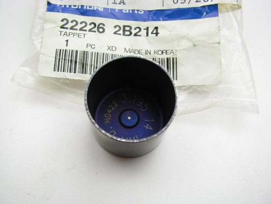NEW GENUINE Engine Camshaft Follower Valve Lifter Tappet OEM 3.19mm For Hyundai