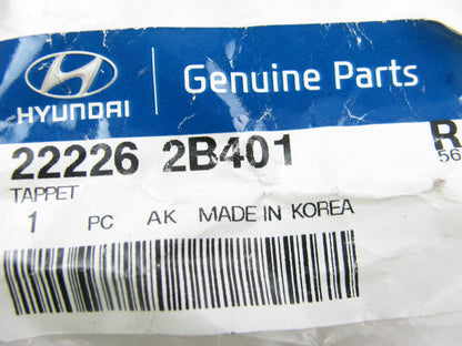 NEW - OEM 222262B401 Camshaft Follower Valve Lifter Tappet 3mm For Hyundai