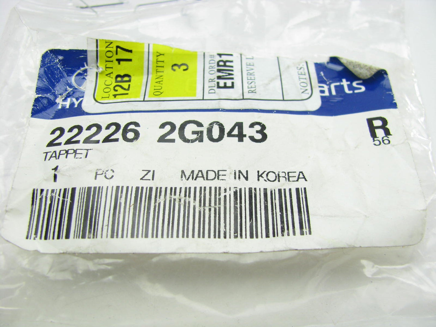 New Genuine Engine Camshaft Follower Tapper OEM For Hyundai 222262G043