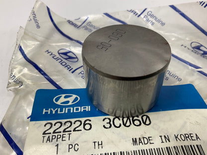 NEW - OEM 222263C060 Camshaft Follower Valve Lifter Tappet 3.06mm For Hyundai