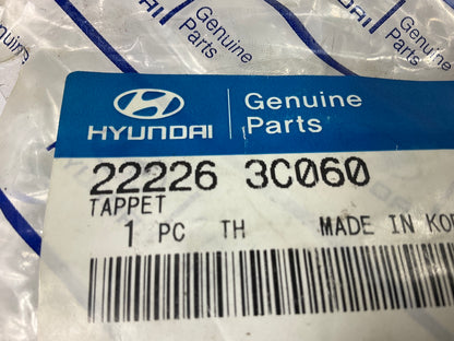 NEW - OEM 222263C060 Camshaft Follower Valve Lifter Tappet 3.06mm For Hyundai