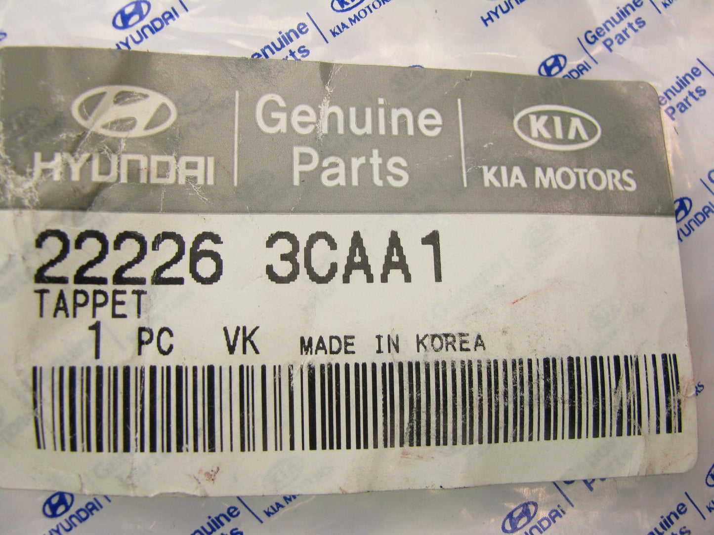 New Genuine Camshaft Follower Valve Lifter Tappet OEM For Hyundai 222263CAA1