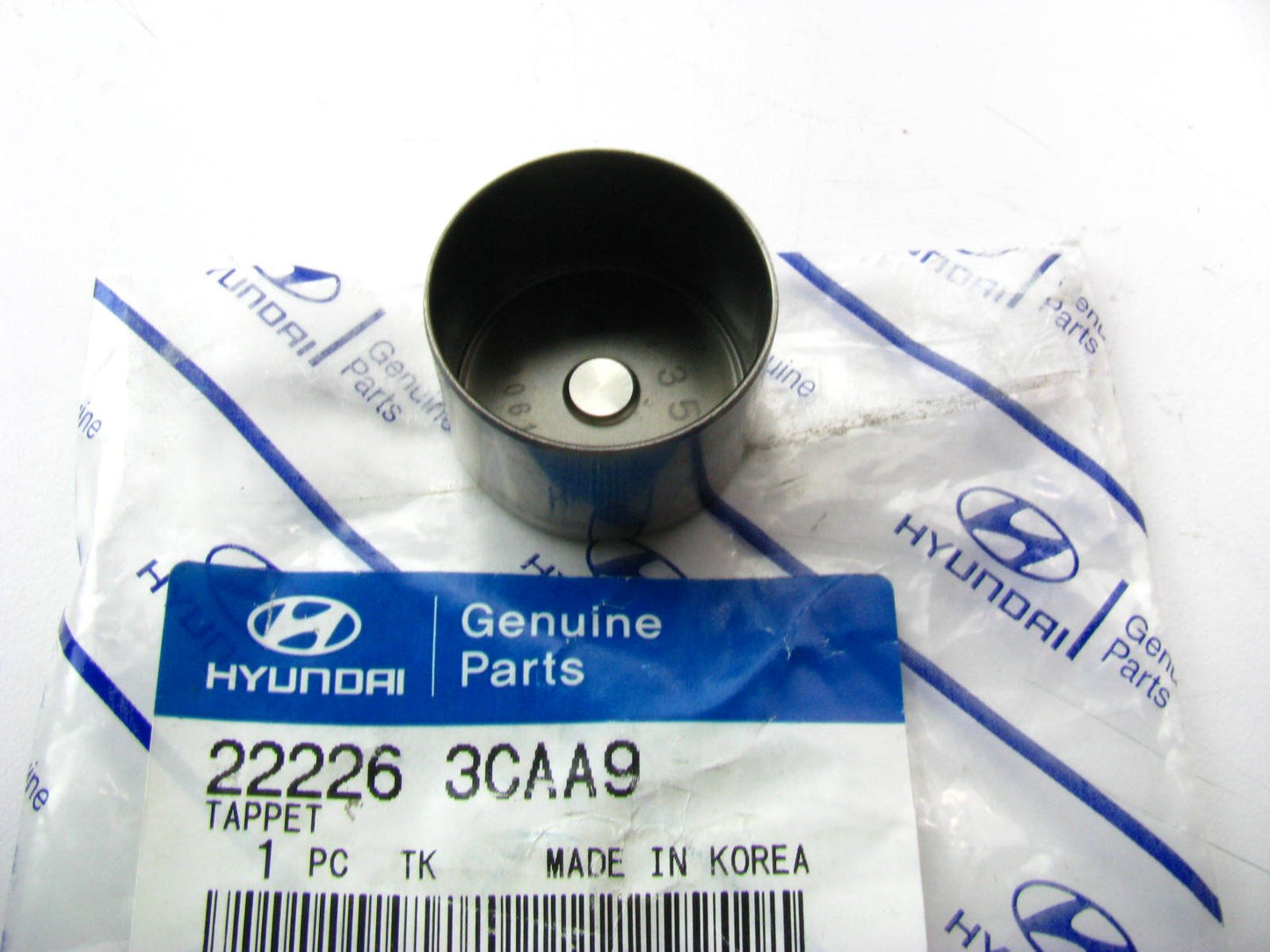 NEW - OEM 222263CAA9 Camshaft Follower Valve Lifter Tappet 3.135mm For Hyundai