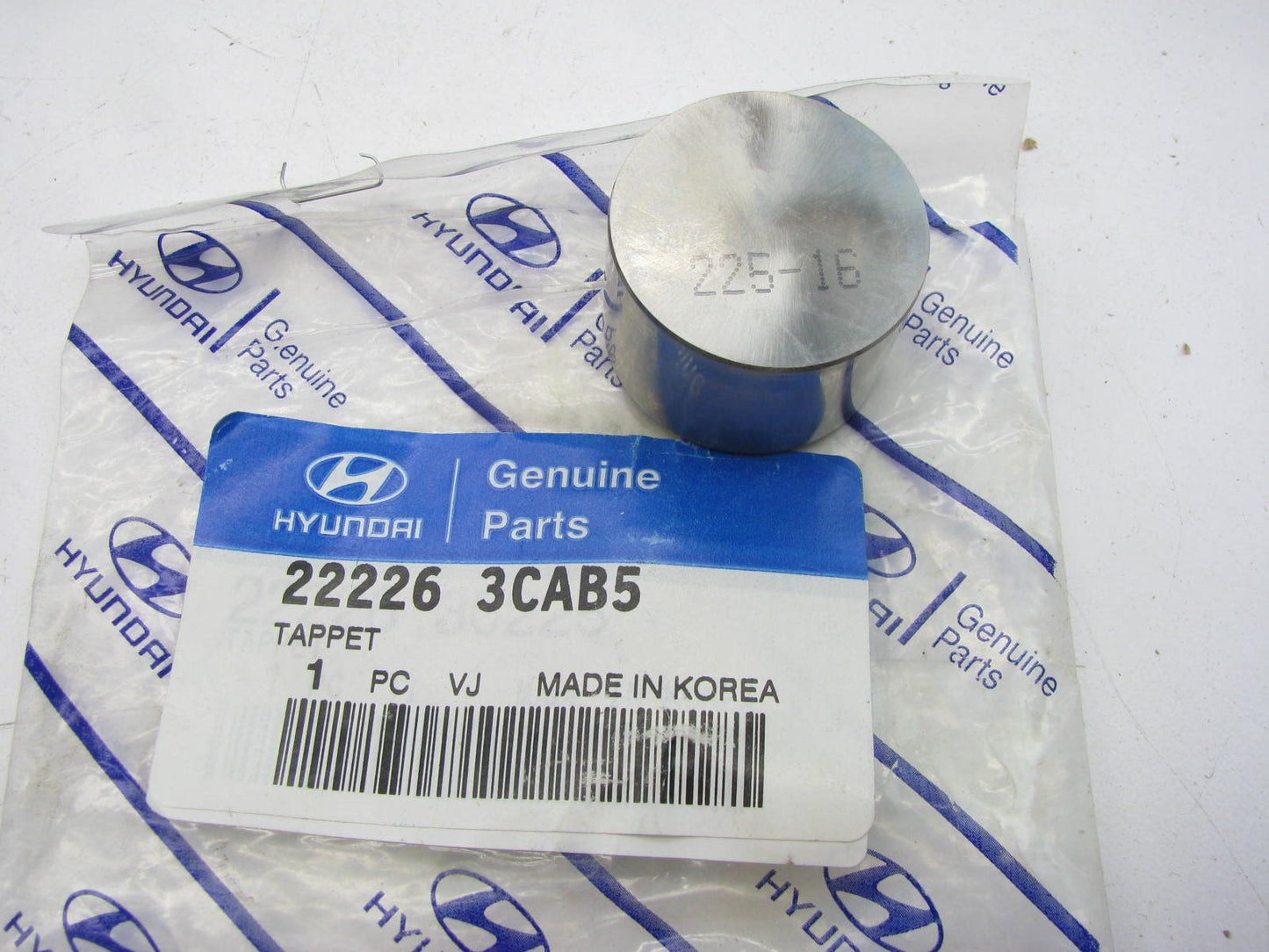 NEW GENUINE Engine Camshaft Follower Valve Lifter Tappet 3.225mm OEM For Hyundai