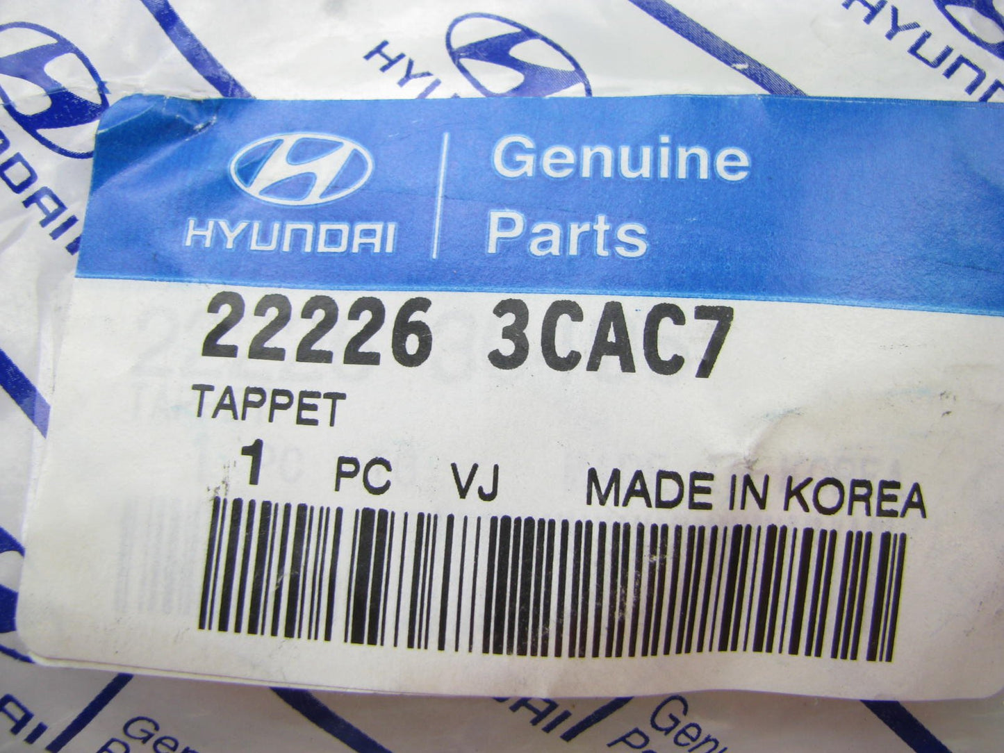 NEW - OEM Engine Camshaft Follower Valve Lifter Tappet 3.405mm For Hyundai
