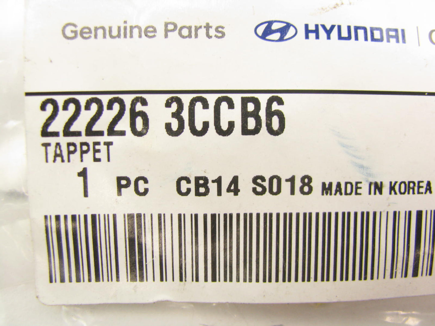 NEW 222263CCB6 Valve Lifter Tappet 3.240 OEM For 2005-2019 Hyundai 3.3L 3.8L