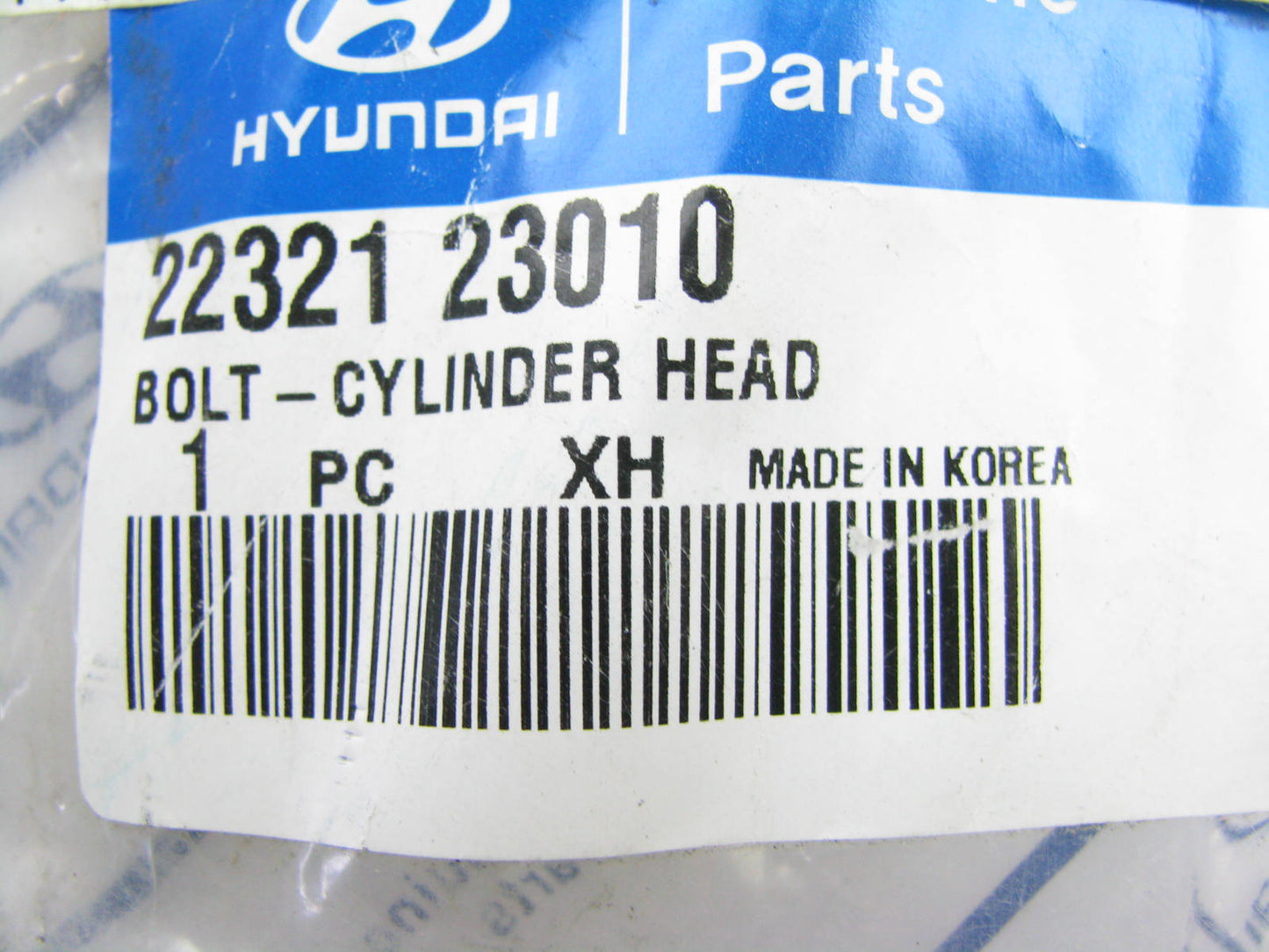 (2) NEW - OEM 2232123010 Cylinder Head Bolts For 2000-2012 Hyundai 2.0L DOHC