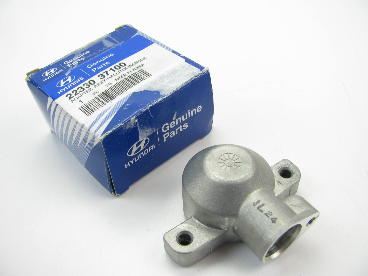 New OEM TDC Top Dead Center Sensor Adapter For 2002-08 Tiburon, 01-05 Optima V6