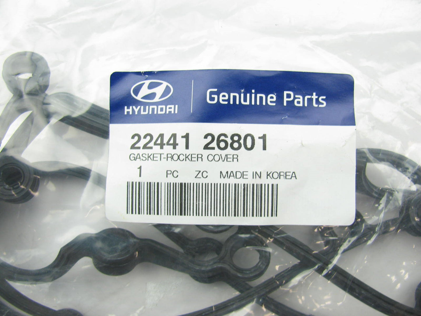 NEW - OEM Engine Valve Cover Gasket For 2006-2011 Hyundai 1.6L CVVT 2244126801