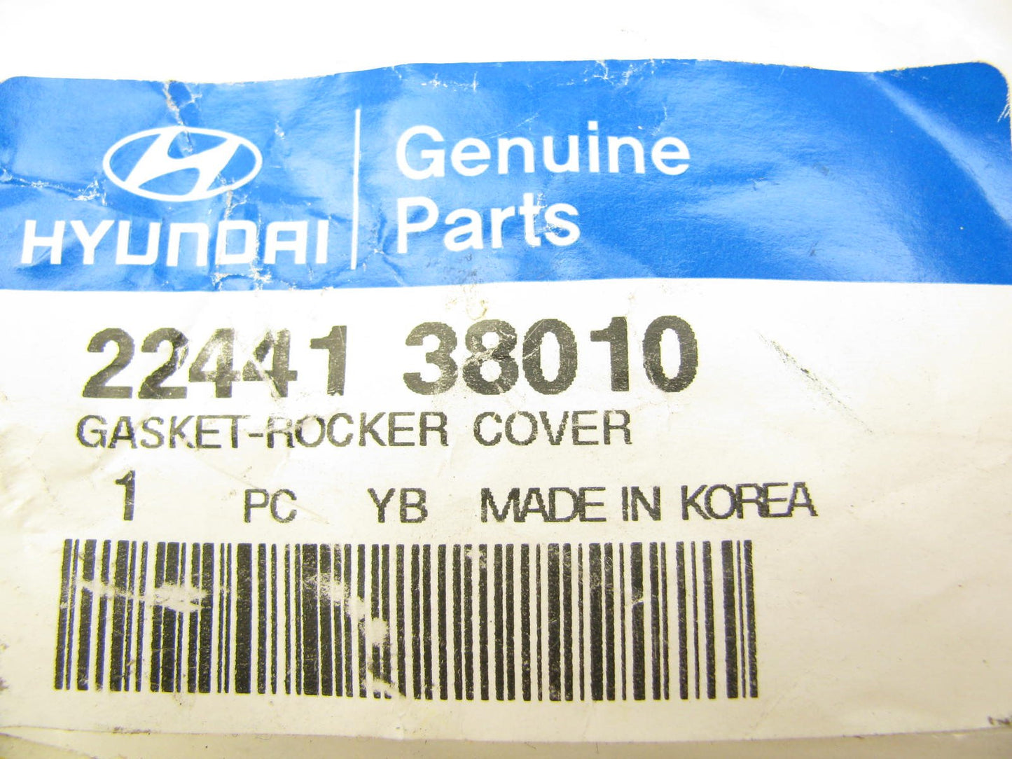 NEW - OEM GENUINE Engine Valve Cover Gasket For 1999-2006 Hyundai 2.4L 4-CYL.