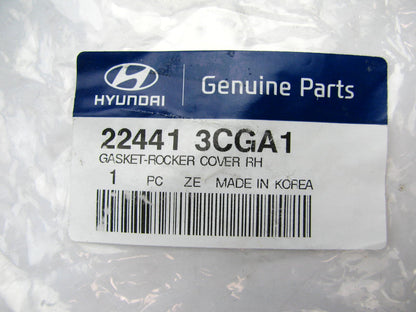 NEW - OEM 224413CGA1 Valve Cover Gasket - Right Hand Side For Hyundai
