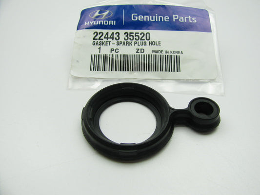 (1) New Genuine Spark Plug Tube Seal OEM For Hyundai 2244335520