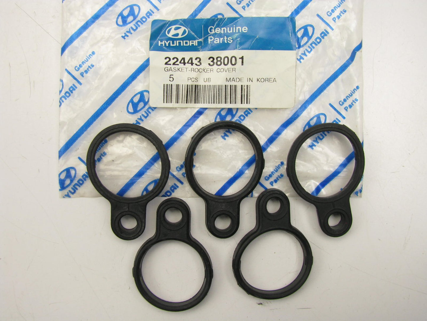(5) NEW Spark Plug Tube Seals OEM For 2001-2004 Santa Fe, 1999-2005 Sonata 2.4L