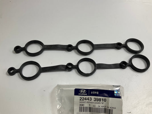 (2) NEW - OEM GENUINE Valve Cover Spark Plug Tube Seals For Hyundai 3.5L
