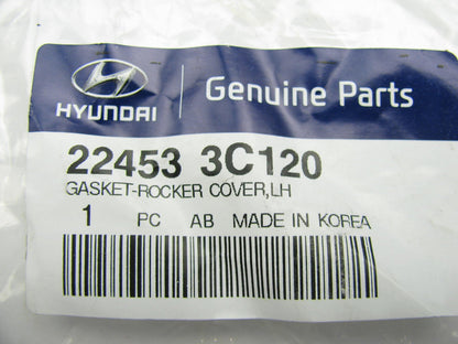 NEW - OEM 224533C120 Left Valve Cover Gasket For 2006-2012 Hyundai 3.8L 3.3L-V6