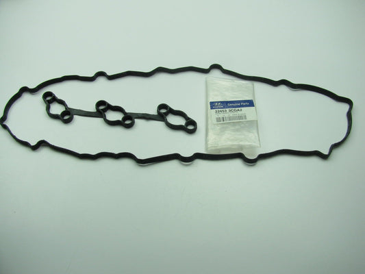 NEW - OEM 224533CGA2 LEFT Valve Cover Gasket For 2011-2018 Hyundai 3.3L 3.8L