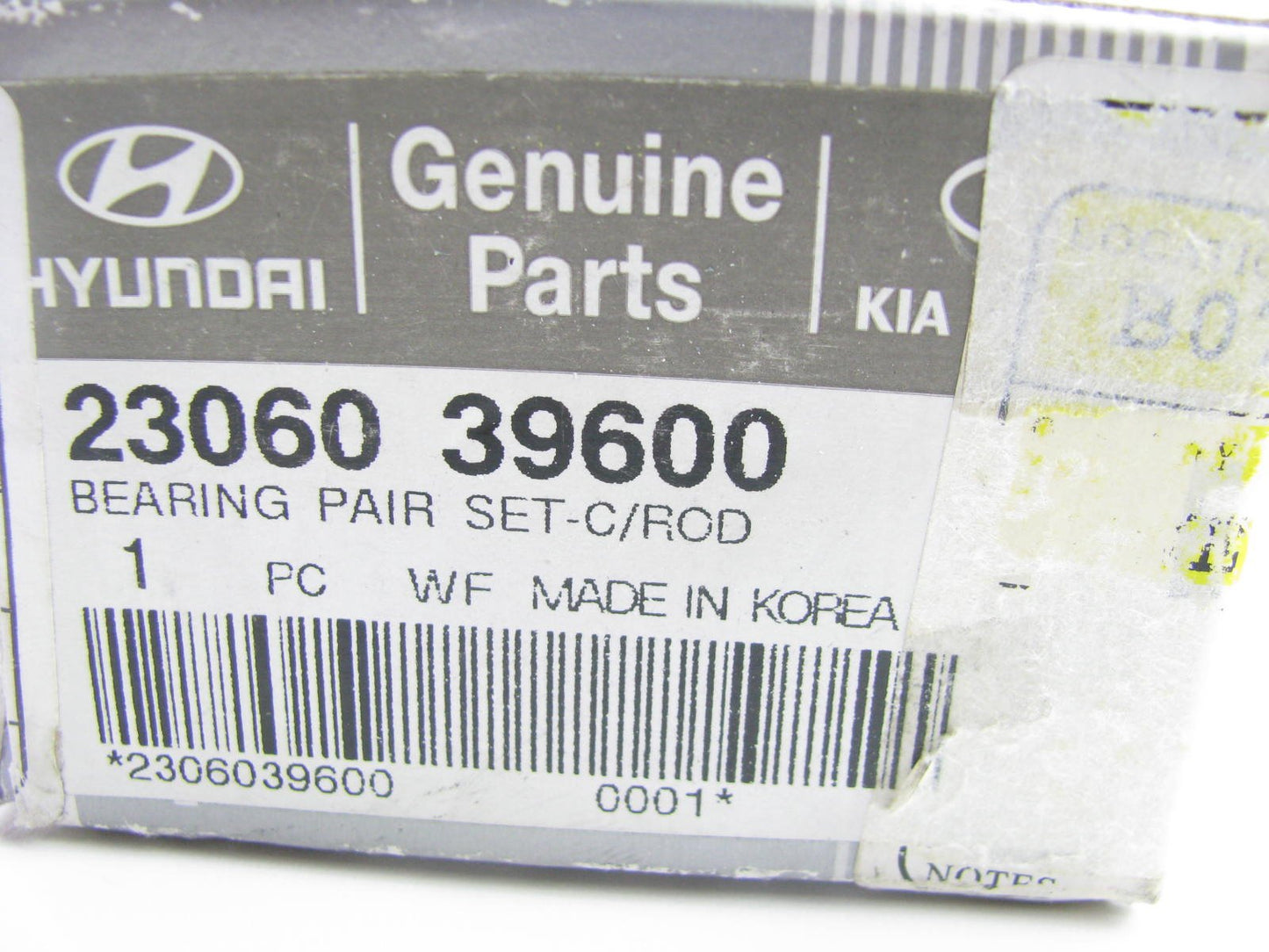 NEW Engine Connecting Rod Bearings PAIR OEM For 02-06 Hyundai 3.5L STANDARD