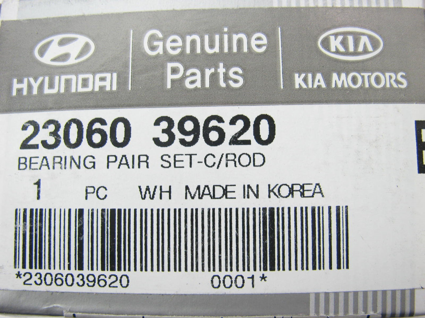 Genuine Connecting Rod Bearing PAIR - STANDARD SIZE OEM For Hyundai 3.5L V6 ONLY