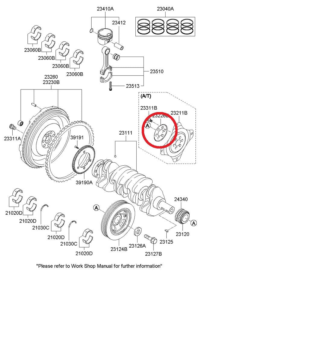 NEW Manual Transmission Clutch Disc Adapter Plate For 2006-10 Sonata 2.4L 5-SPD