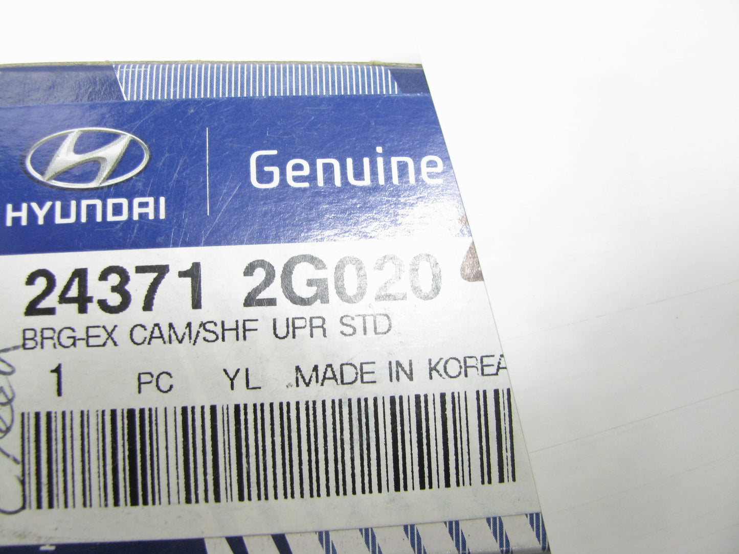 New Genuine Engine Camshaft Bearing - Upper - OEM For Hyundai 243712G020