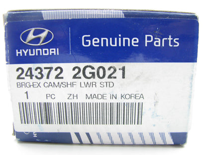 NEW OEM 243722G021 Engine Camshaft Bearing Lower Standard For Hyundai 2.0L 2.4L