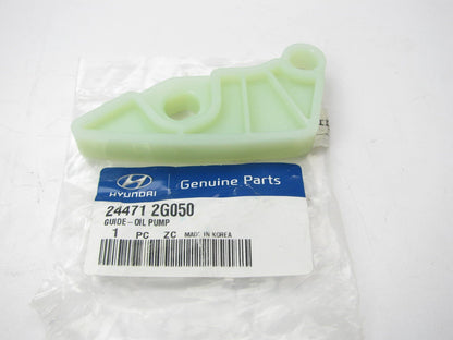 NEW - OEM Engine Oil Pump Chain Guide For Hyundai 2.4L ONLY 244712G050
