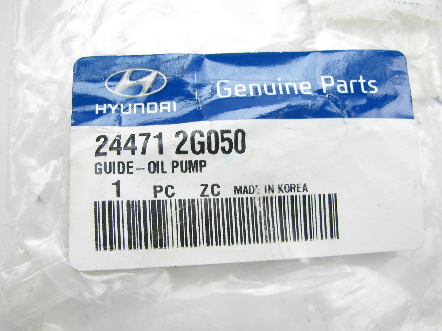 NEW - OEM Engine Oil Pump Chain Guide For Hyundai 2.4L ONLY 244712G050