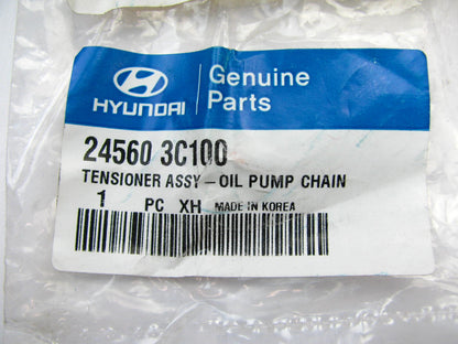 NEW - OEM 245603C100 Oil Pump Chain Tensioner For 2006-14 Hyundai 3.5L 3.8L 3.3L