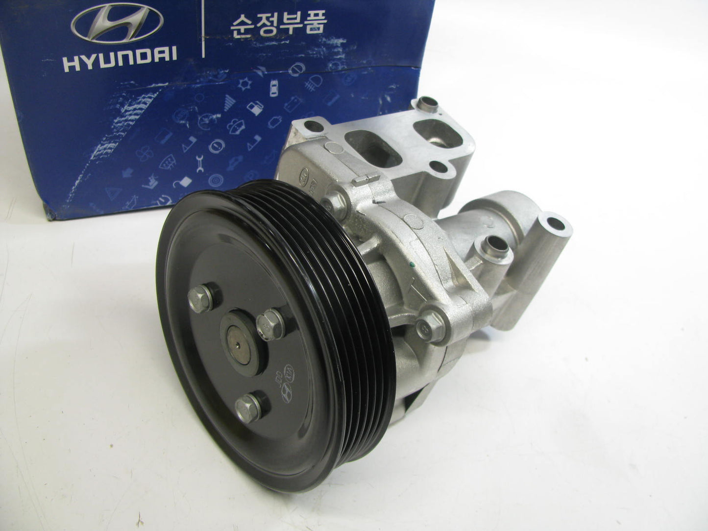 NEW GENUINE Engine Water Pump OEM For 13-16 Santa Fe Sport 11-14 Sonata - 2.0L
