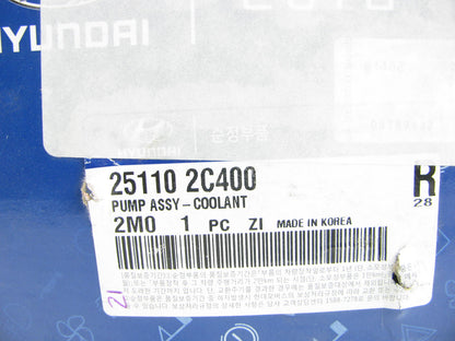 NEW GENUINE Water Pump With Pulley OEM For 2010-2014 Genesis Coupe 2.0L TURBO