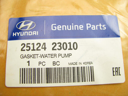 NEW - OEM 2512423010 Water Pump Gasket For 1996-2012 Hyundai Elantra 1.8L 2.0L