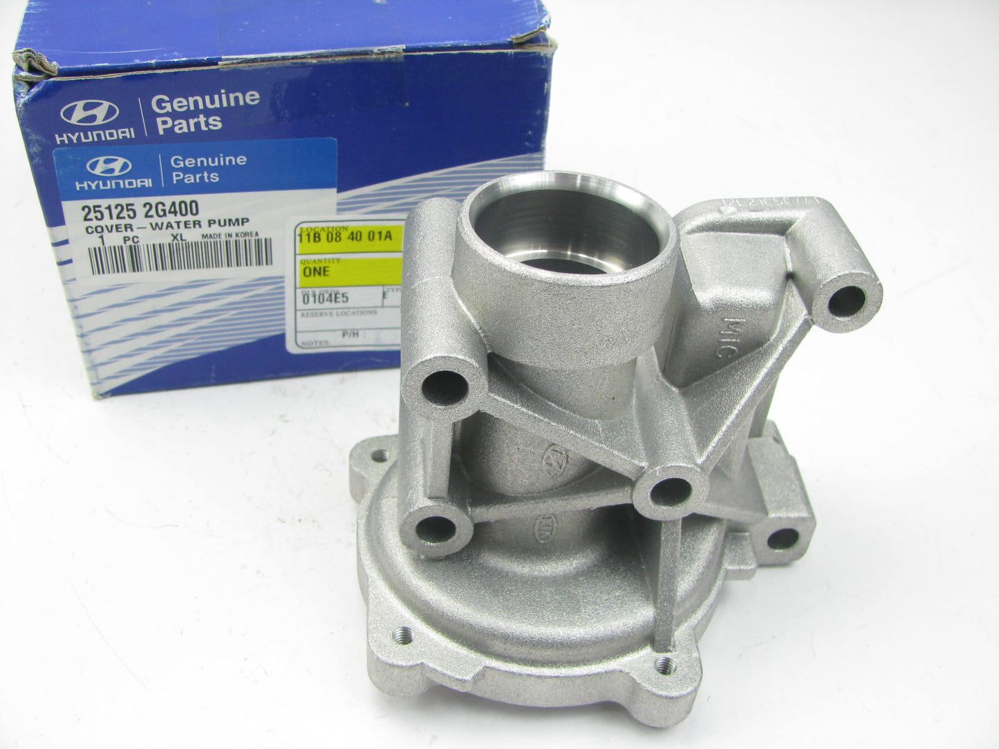 NEW - OEM 251252G400 Water Pump Housing For 2011-2016 Hyundai 2.0L-L4