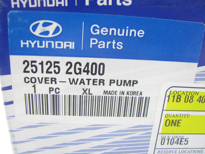 NEW - OEM 251252G400 Water Pump Housing For 2011-2016 Hyundai 2.0L-L4