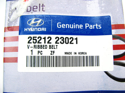 NEW GENUINE Altenator Drive V-Belt OEM For Hyundai 2521223021