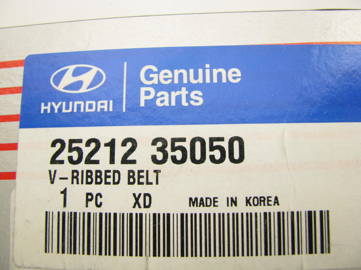 New Serpentine Power Steering Alternator Belt OEM For 90-98 Sonata 3.0L V6 ONLY