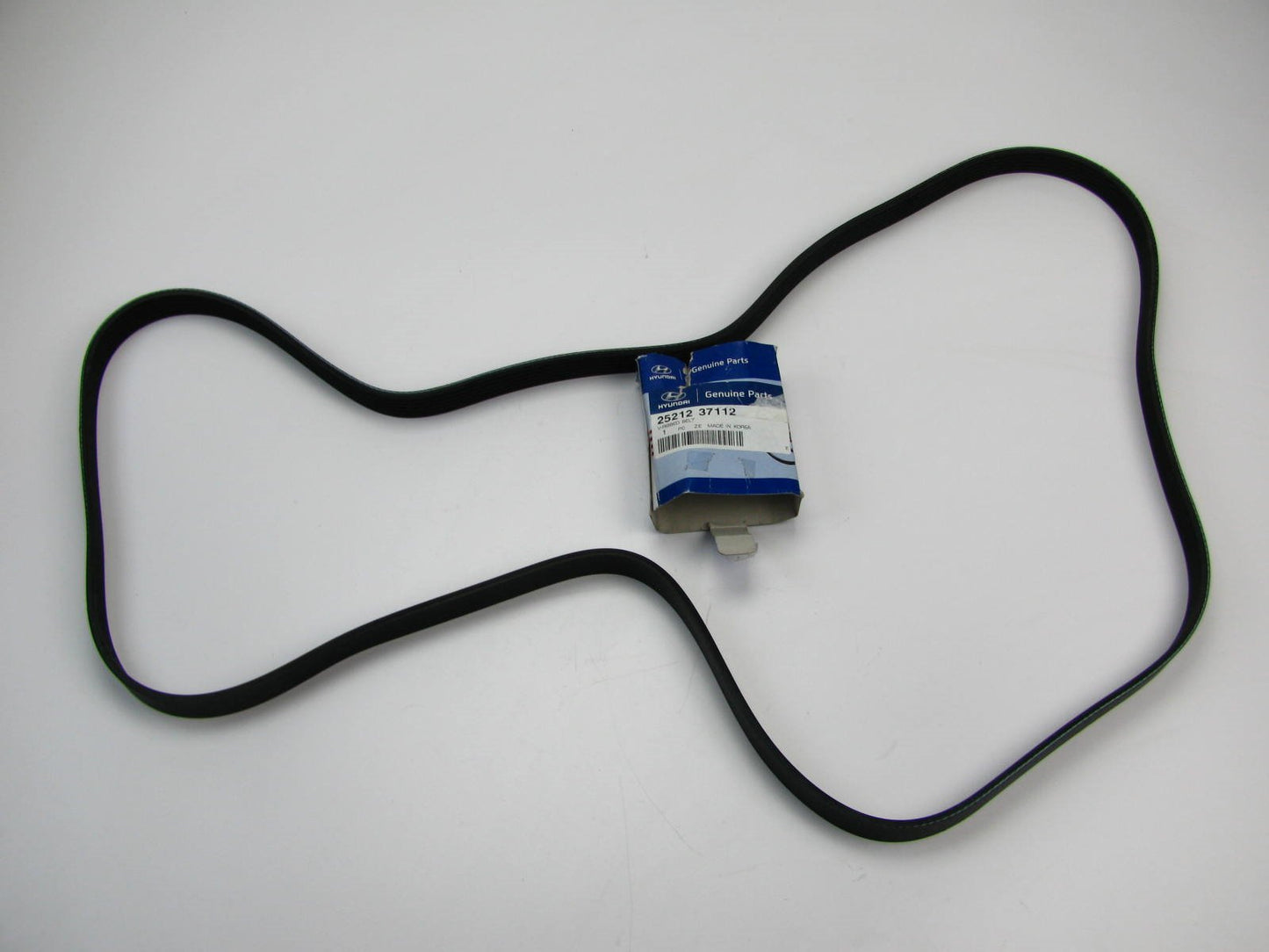 NEW GENUINE Serpentine V-ribbed Belt OEM For Hyundai 2521237112