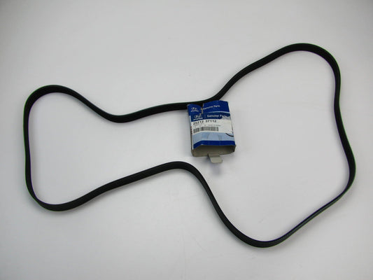 NEW GENUINE Serpentine V-ribbed Belt OEM For Hyundai 2521237112