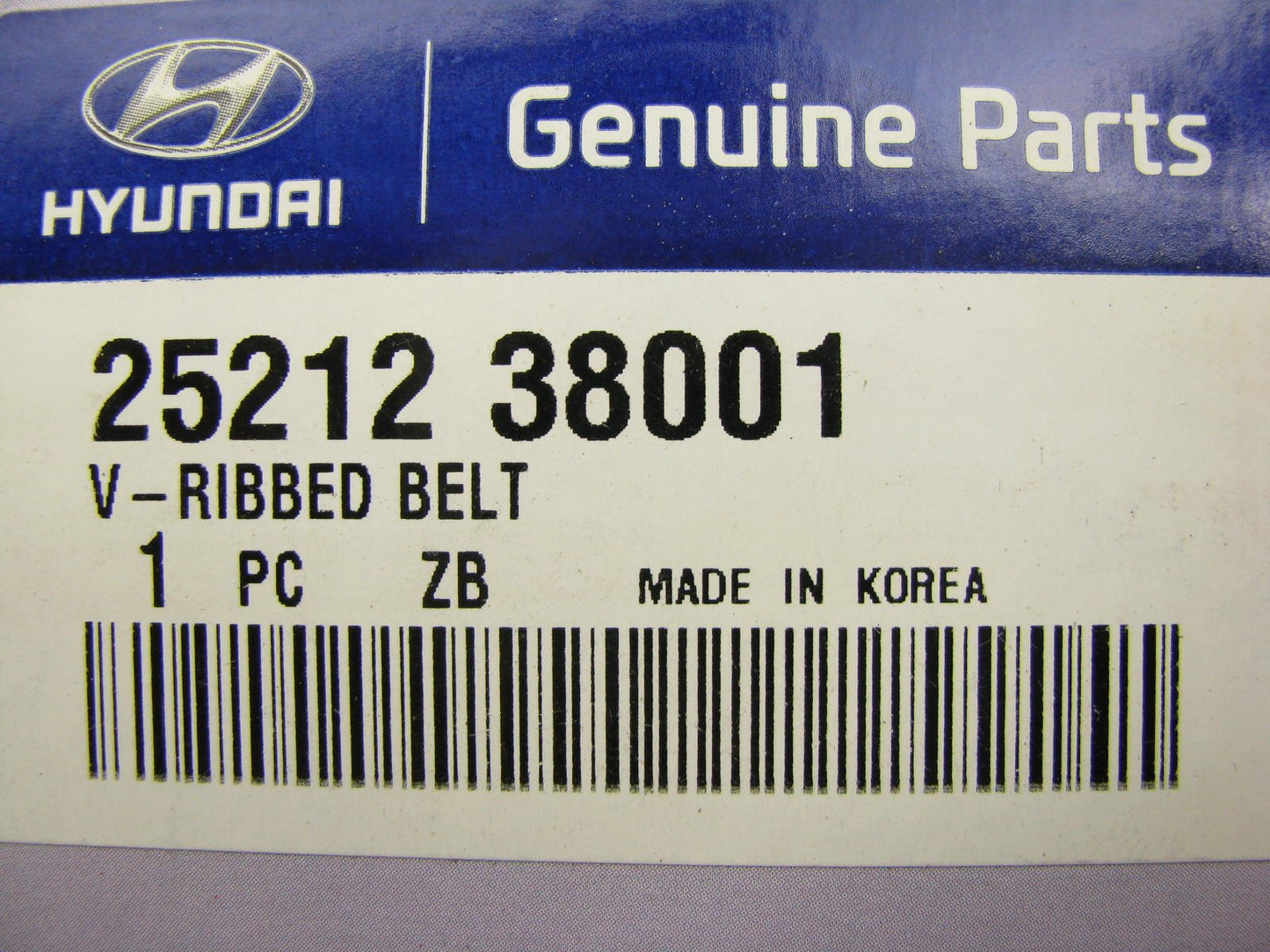 NEW GENUINE Engine Drive Belt OEM For 1999-2005 Hyundai Sonata 2.4L 2.7L