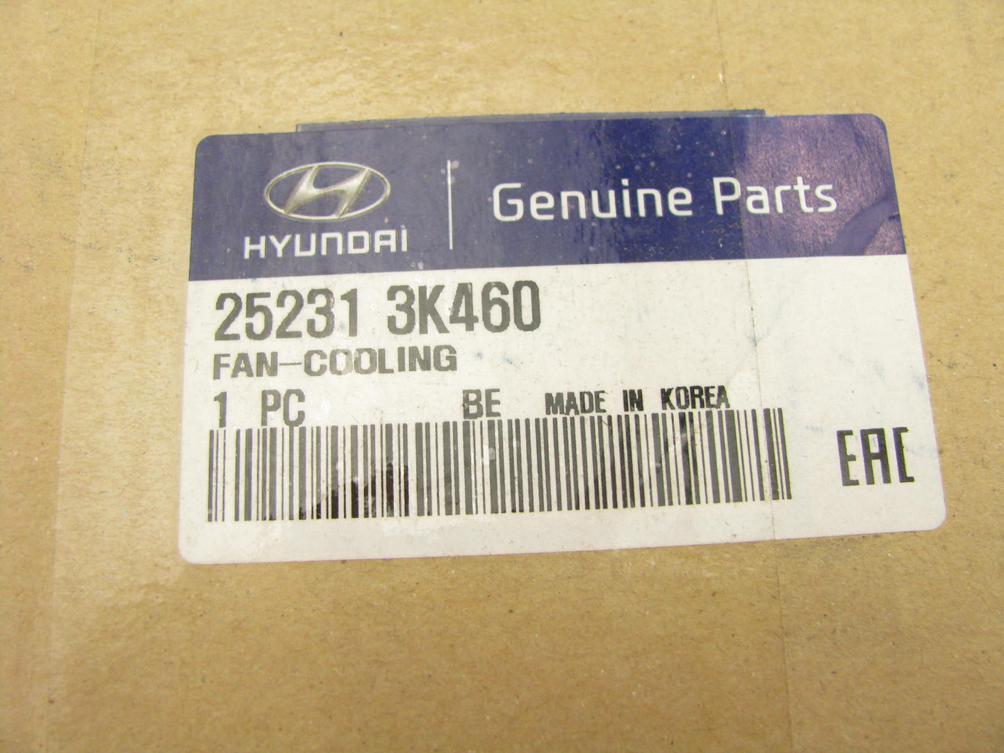 NEW - OEM Genuine Radiator Cooling Fan Blade For Hyundai 252313K460
