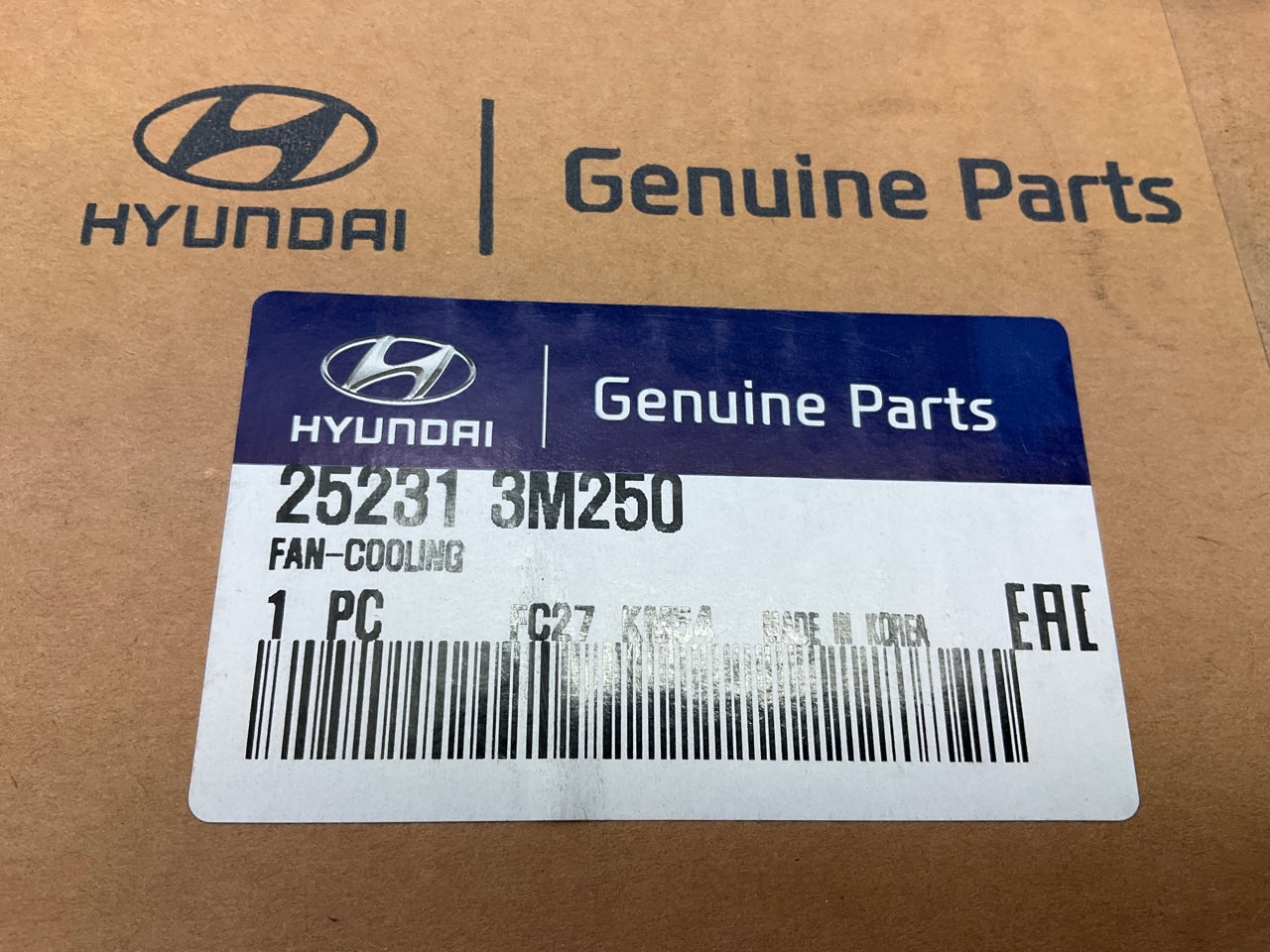 NEW - OEM 252313M250 Engine Cooling Fan Blade For 2009-14 Genesis, 2011-16 Equus