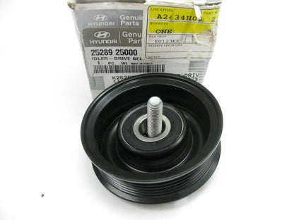 NEW - OEM GENUINE Drive Belt Idler Pulley For 2007-2013 Kia 2528925000